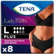 Подгузники-трусики для женщин Tena Lady Pants Plus Black (95-130 см) L 8 шт. - изображение 1