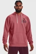Чоловіче червоне худі UA Pjt Rck HG Hwt Terry Hdy Under Armour XL 1373562-600 - изображение 1