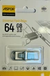 USB Flash Aspor AR104TC 64GB- срібло 3.0 Type C - изображение 1