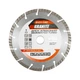 Диск алмазний GRANITE SEGMENTED TURBO, 180х2,6 мм, 22-24%, 8600 об/хв. Grey (9-01-180) 4746214 - зображення 1