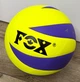 Мяч волейбольный FOX, лимонно-фиолетовый - изображение 1