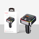 FM модулятор MP3 3.0A 2USB черный для автомобиля Earldom ET-M116 - изображение 2