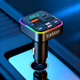 FM модулятор MP3 3.0A 2USB черный для автомобиля Earldom ET-M116 - изображение 6