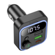 FM трансмиттер MP3 3.0A PD20W Bluetooth 5.4 USB-C USB-A Hoco E85 - зображення 3