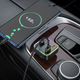 FM трансмиттер MP3 с зарядкой 30W Type-C USB-A 18W Bluetooth 5.0 Hoco E81 черный - изображение 6