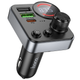 FM трансмиттер MP3 3.0A PD30W USB-C USB-A 48W Bluetooth 5.4 для автомобиля Hoco E86 - зображення 1