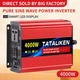 Инвертор Tataliken 1600w/4000w 12-220v чистый (правильный) синус pure sine преобразователь напряжения 12в 220в - изображение 2