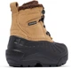 Детские зимние ботинки для мальчика Columbia Powderbug Alpine Waterproof 34 коричневые (212888) - изображение 4