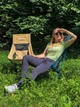 Крісло кемпінгове BaseCamp Compact L Khaki/Black пісочне - изображение 2