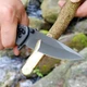 Ніж складаний Туристичний зі склобоєм та стропорізом Brown Knife - зображення 6