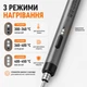 Беспроводной аккумуляторный паяльник с регулировкой температуры 8 Вт, набор в кейсе, USB зарядка - изображение 3