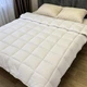 Одеяло всесезонное ODA Bamboo с бамбуковым волокном 350 г/м², микрофибра, 175x210, белое - изображение 5