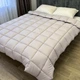 Ковдра всесезонна ODA Bamboo з бамбуковим волокном 350 г/м², мікрофібра, 175x210, світло-сіра - зображення 5