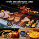 Водонепроницаемый цифровой кухонный термометр для мяса с нержавеющим щупом для духовки и BBQ HOMEOFISH (JDT-0850327) - изображение 9