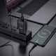 Мережевий зарядний пристрій HOCO C72Q Glorious single port charger Micro USB cable 18W Black - зображення 7