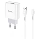 Мережевий зарядний пристрій HOCO C81A Asombroso Micro USB cable 10.5 White - изображение 1