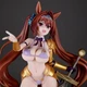 Аніме фігурка Daiwa Scarlet 25 см з гри Uma Musume Pretty Derby, Конячки дербі - Дайва Скарлет, в коробці - изображение 6