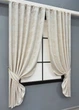 Комплект коротких штор VR-Textil Жакард Sultan YL № 1763ш Молочний 130х170 см 2 шт (35-0461) - зображення 2