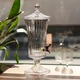 Лимонадница с краном на подставке стеклянная Patterned Pitcher 2 л лимонадник с краником для напитков соков махито компотов коктейлей - изображение 3