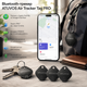 Bluetooth-трекер ATUVOS Air Tracker Tag PRO 4 шт., Apple Find My / Google Find Hub, IP67, CR2032, iOS/Android - изображение 1