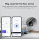 Bluetooth-трекер ATUVOS Air Tracker Tag PRO 4 шт., Apple Find My / Google Find Hub, IP67, CR2032, iOS/Android - изображение 4