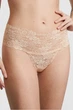 Комплект белья: бюстгальтер push-up и трусики стринг Victoria's Secret 70B/S Бежевый (153671) - изображение 3