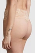 Комплект белья: бюстгальтер push-up и трусики стринг Victoria's Secret 70B/S Бежевый (153671) - изображение 5