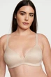 Бюстгальтер с уплотнённой чашкой Victoria's Secret 85DD Бежевый (153679) - изображение 1