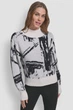 Светр DKNY 46(L) Чорний-білий (153888) - зображення 3