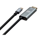 Кабель мультимедийный USB-C to DisplayPort M 1.5m v1.4 8K60Hz PD 100W port Vinga (VCPVCCD1415PD) - изображение 2
