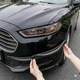 Универсальные гибкие противоударные накладки Carbon Bumper Shield Антицарапки защита на бампер 37.5 см х 5.2 см Черный Карбон 1уп=2шт - изображение 3