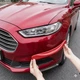 Універсальні гнучкі протиударні накладки Carbon Bumper Shield Антицарапки захист на бампер. 37.5 см х 5.2 см. Колір червоний карбон. 1уп.=2шт. - зображення 7