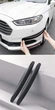 Универсальные гибкие противоударные накладки Carbon Bumper Shield Антицарапки защита на бампер 37.5 см х 5.2 см Черный Карбон 1уп=2шт - изображение 10