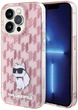 Etui Karl Lagerfeld Monogram Choupette do Apple iPhone 15 Pro Max Pink (KLHCP15XHNCMKLP) - obraz 1