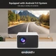 Мини-проектор WOOPKER WP-P2 Full HD 1920×1080, 4K, HDMI, USB, Wi‑Fi 2,4/5 ГГц, Bluetooth 5.0, CN-версия - изображение 7