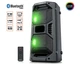 Колонка REAL-EL X-757 Black (bluetooth, FM, подсветка, TWS, USB, Micro SD, пульт ДУ) - изображение 2
