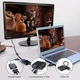 Адаптер HDMI на VGA 20 см з аудіо виходом Stone перехідник (ST-SC052) - зображення 7