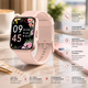 Смарт-годинник AEAC ID208 Plus 1,69″, Bluetooth-дзвінки, Alexa, пульс, SpO₂, 24 спортрежими, IP68, рожевий - зображення 1