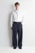Штани чоловічі COS pleated cotton relaxed-fit wide-leg trousers 1294676009 Eur 46 Сірий - изображение 1