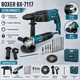 Набір інструментів BOXER BX 7117 перфоратор і кутова шліфувальна машина 220 В 900 Вт диск 125 мм патрон 13 мм у кейсі - зображення 3