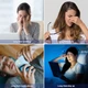 Масажер для очей з підігрівом, компресією та Bluetooth, бездротова маска для релаксу - Уцінка - зображення 7