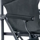 Кресло складное Uquip Roxy 120 кг сталь черное - изображение 9