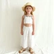 Дитячий костюм для дівчинки Kidsy 98 см білий - изображение 6