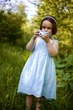 Дитяча сукня для дівчинки Kiddy 122 см блакитна - изображение 5