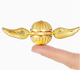 Антистрес спіннер Golden Snitch металева іграшка фіджет - изображение 3