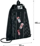Сумка для взуття Kite Race&Win 46х33 см Чорна (K26-601M-8) - изображение 3