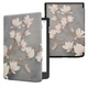 Обкладинка чохол kwmobile Flip для PocketBook 743K3 InkPad Color 3 Magnolias - зображення 2