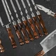 Набір шампурів "Тигнармен" в шкіряному кейсі 13 предметів Viking Create - зображення 7