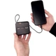 Павербанк Remax RPP-602 / 10000 мАч / до 22.5 Вт / USB-A, USB-C, Lightning / PD+QC / С кабелем / Черный - изображение 7