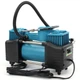 Автомобильный компрессор AD 636060 2-поршневой 12V с набором инструментов для ремонта шин в кейсе, зелёный - изображение 3